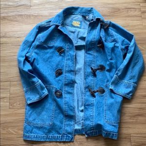 Women’s button up jean jacket